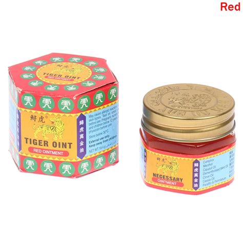 Difference Between Red and White Tiger Balm [Red vs White].